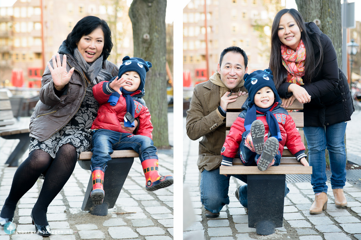 Familie Fotoshoot Oude Haven Rotterdam 