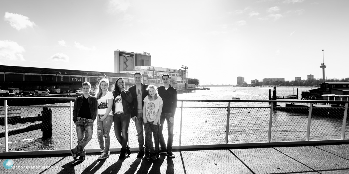 Fotoshoot met pubers Rotterdam Katendrecht