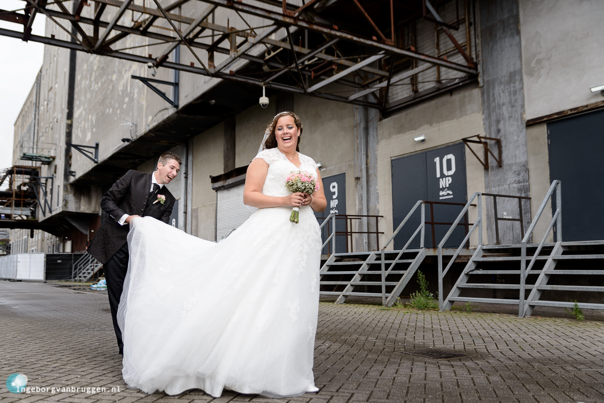 Bruidsfotografie Spijkenisse en de Oliphant Rotterdam-1