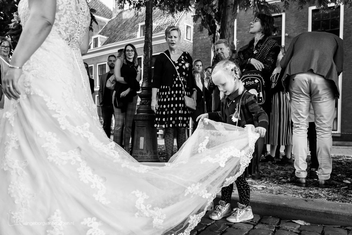 Bruidsfotografie de Poort Leiden