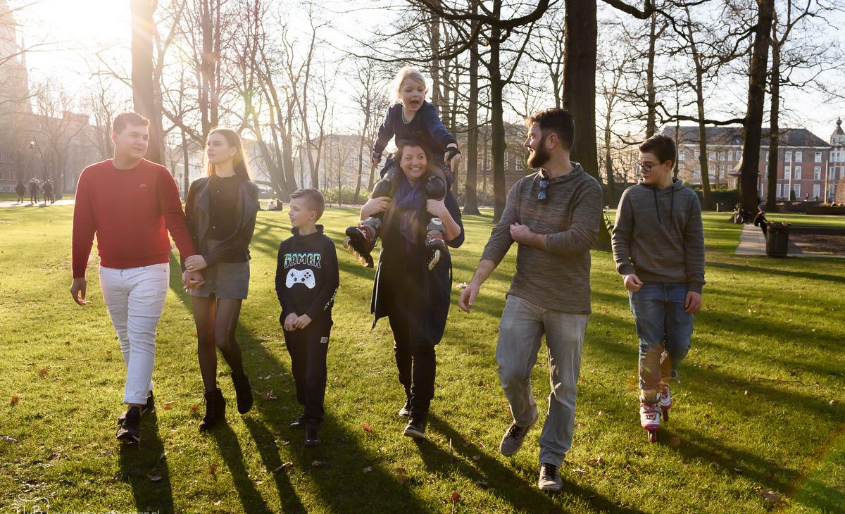 Familieshoot Stadspark Valkenberg Breda