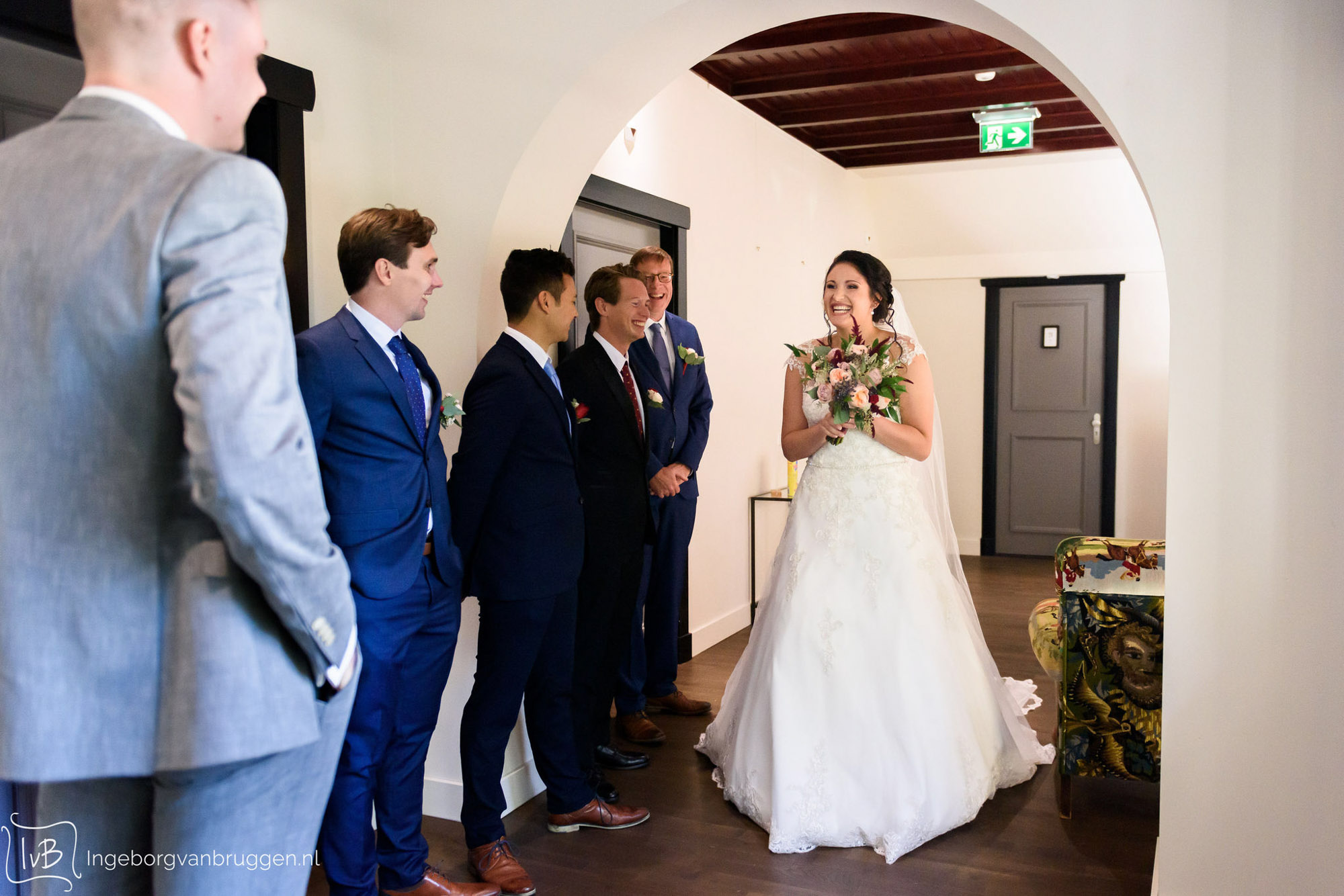 tips voor de first look bruiloft