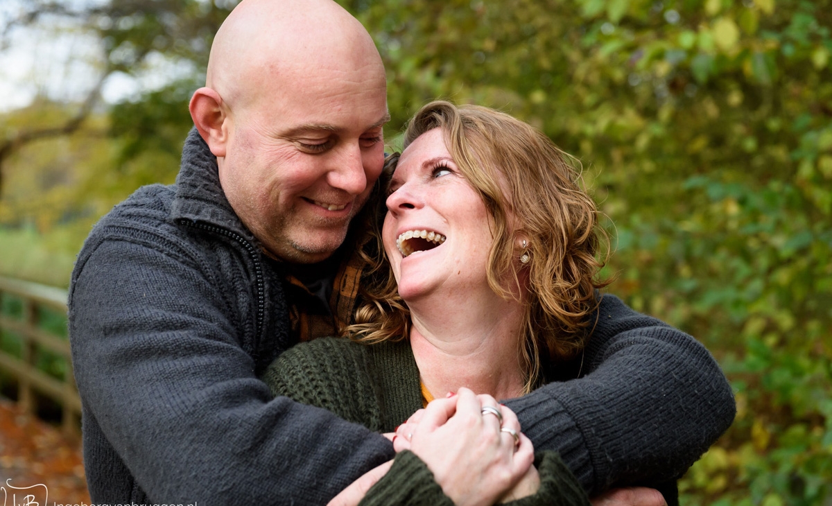 Fotoshoot met huwelijksaanzoek