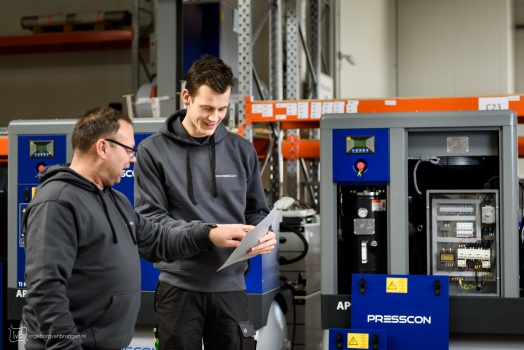 Fotoreportage maakindustrie
